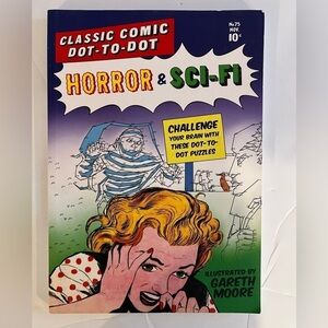 Gareth Moore Classic Comic Dot-to-Dot Horror